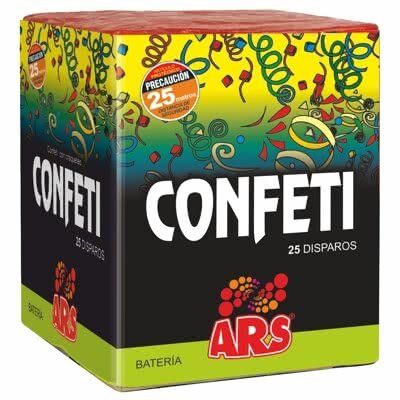 CONFETI CRACKER 25 DISP. Ø30